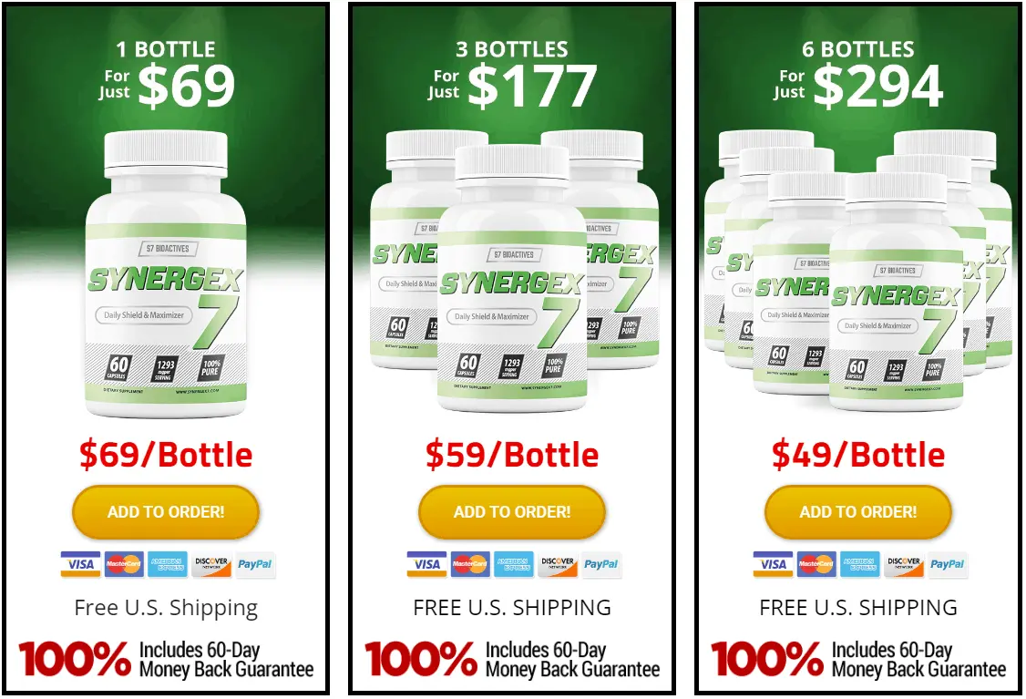 Synergex 7 Discount Price